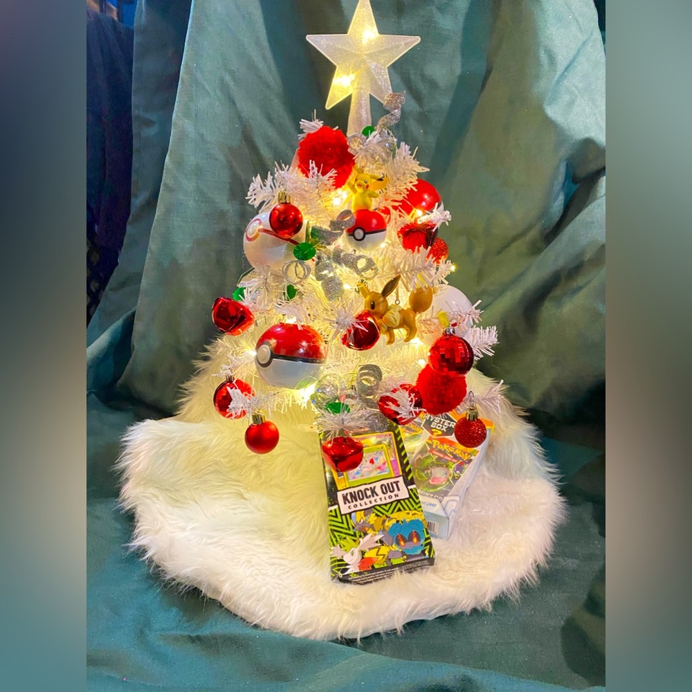 Custom Pokémon Christmas tree